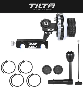 Tilta FF-T03 DSLR Follow Focus Kit A/B Жесткий упор 15 мм/19 мм Стержневой зажим Рукоятка 40 мм хлыст для 5D2/5D3/D800 HDV