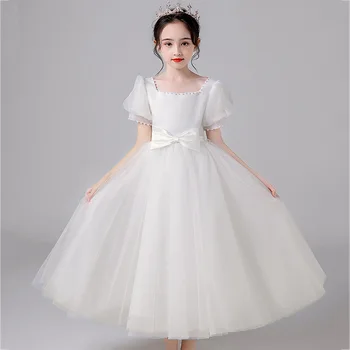 Детское платье для подиума, модель платья принцессы в иностранном стиле