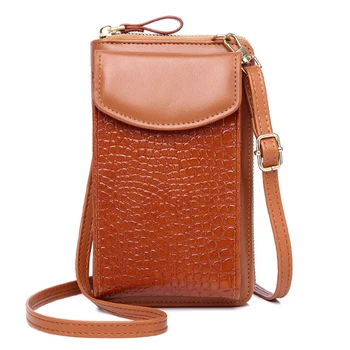 Женская сумка, сумки через плечо, женские сумки, кошелек, сумки для карт, сумка-мессенджер с крокодиловым узором, кошелек для монет, сумка для мобильного телефона, сумка
