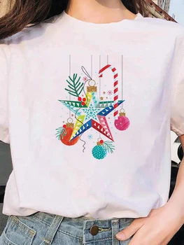 Женские футболки с Санта-Клаусом 90-х, Рождественские футболки с принтом 90-х, тренд Леди Тренд, футболка для путешествий, футболка с коротким рукавом, топ, футболка