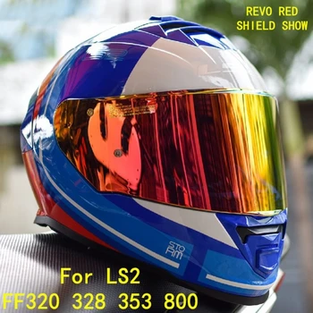 Козырек для объектива шлема, ветрозащитный экран для мотоциклов, открытое лицо, козырек для объектива шлема, щит для всего лица, подходит для FF353 320 328 800