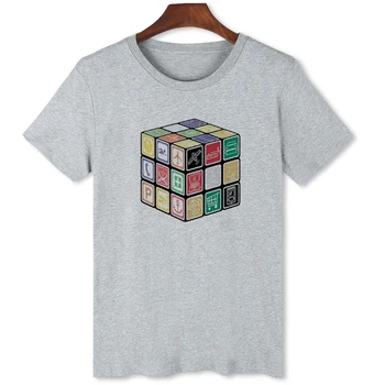 Креативная футболка Magic Cube, Оригинальная брендовая мужская футболка, Новые стильные летние повседневные футболки, топы B1-149
