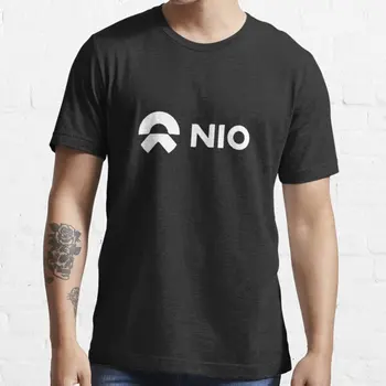 Летние футболки с принтом NIO, Модные забавные мужские топы с круглым вырезом, мужская футболка, Крутая мужская футболка, Мужские футболки