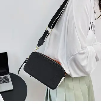 Модная сумка подмышечная сумка 2023, весенняя модная новая однотонная простая женская сумка через плечо, ручная сумка через плечо