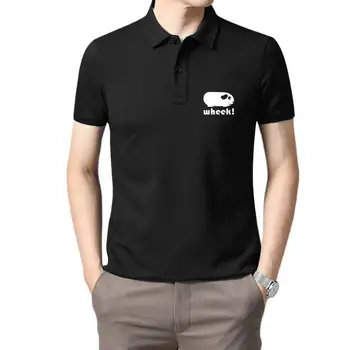 Мужская хлопчатобумажная одежда из 100% хлопка Manrv Мужская простая футболка с изображением морской свинки Wheek L Deepheather