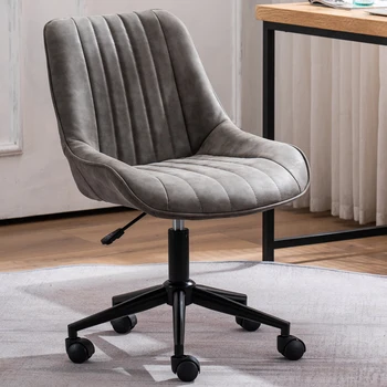 Офисное кресло с поддержкой спины Дизайнерское Поворотное Роскошное Удобное Офисное кресло Nordic Эргономичная Офисная мебель Silla Escritorio
