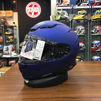 Полнолицевой Мотоциклетный шлем Z8 RF-1400 NXR 2 МАТОВЫЙ СИНИЙ Шлем Для верховой Езды, Мотокросса, Мотобайкового шлема