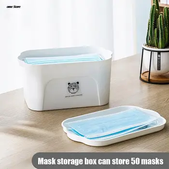 Симпатичная коробка для хранения в японском стиле, настенная коробка для салфеток, большая емкость, держатель для одноразовой маски, без перфорации, для входа в дом