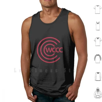 Топы с логотипом Wccc, жилет из 100% хлопка, Радио Wccc, музыка, Рок, Говард Стерн, Интимные места, популярные фильмы, Последние Новинки