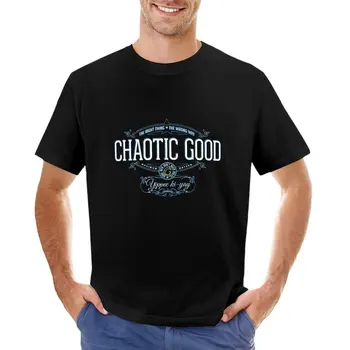 Футболка Chaotic Good, изготовленная на заказ, корейская модная короткая футболка, комплект мужских футболок