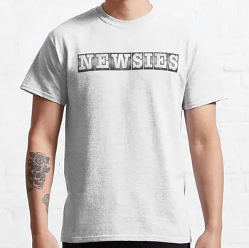 Футболки с логотипом Newsies, мужские футболки