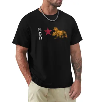 Футболки с символом NCR, футболки с графическим рисунком, летние топы, футболки, короткие футболки оверсайз для мужчин