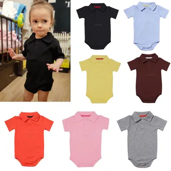Хлопковое боди для мальчика от 0 до 24 месяцев, модная летняя одежда для новорожденных для девочки, короткий рукав, Ropa Bebe, Детский комбинезон, комбинезон